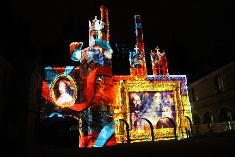Mapping Château de Maintenon 2014