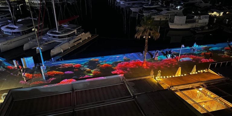 Projection immersive sur le Quai d'Honneur